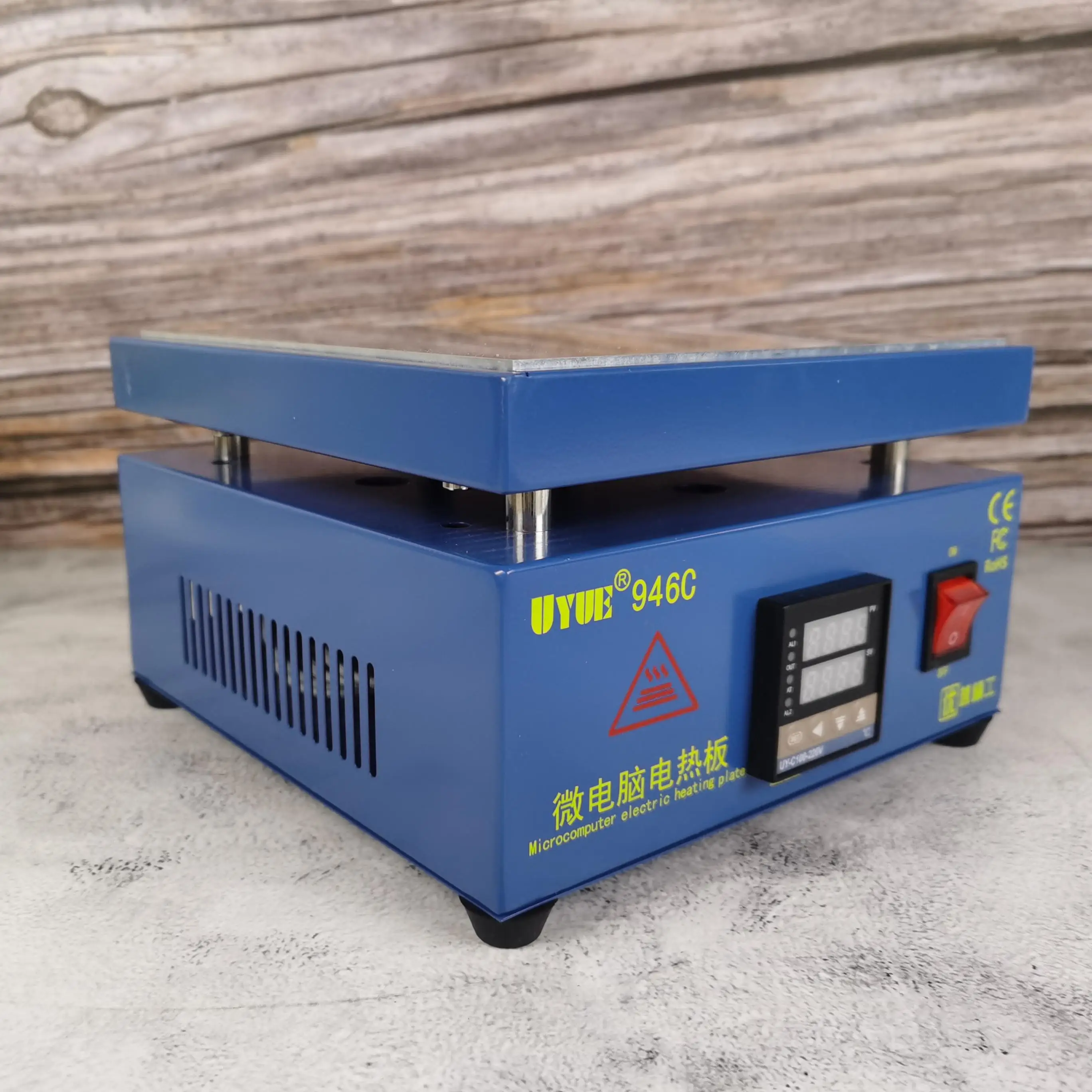 Uyue 946c Verwarmingsstation Elektronische Kookplaat Onderhoud Voorverwarming Platform Voor Bga Pcb Smd Telefoon Lcd Touchscreen Reparatie