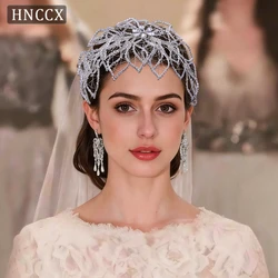 YouLaPan Hollow Leaf Headband for Woman Rhinestone Bridal Headpiece Wedding Hair Accessories Bridesmaid Bride Headdress HP256A
