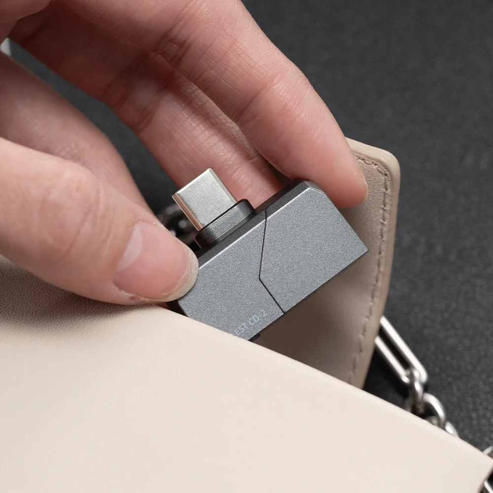 CD-2 Mini DAC Decoder – Type-C to 3.5mm/4.4mm Portable Earphone Dongle with High-Quality Audio Output  Compact Design