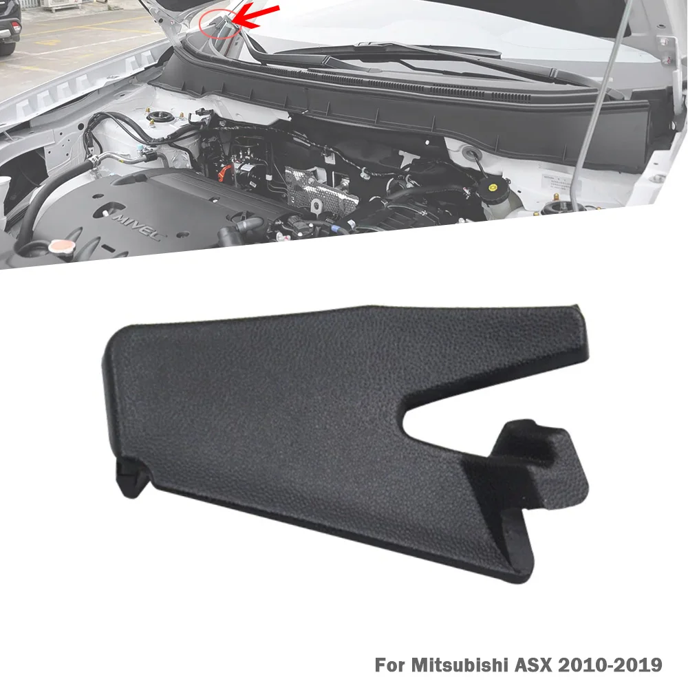 Car Cowl Side Windshield Wiper Side Trim Cover Front Windshield Wrap Corner Trim For Mitsubishi ASX 2010-2019