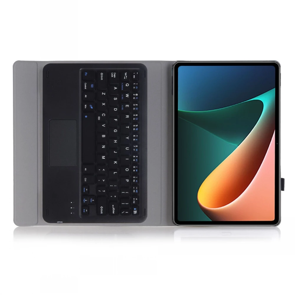 Keyboard Case With Touchpad For Xiaomi pad 5 Pro Smart Case Ultra Thin Tablet Leather Touch Keyboard Split Leather Case