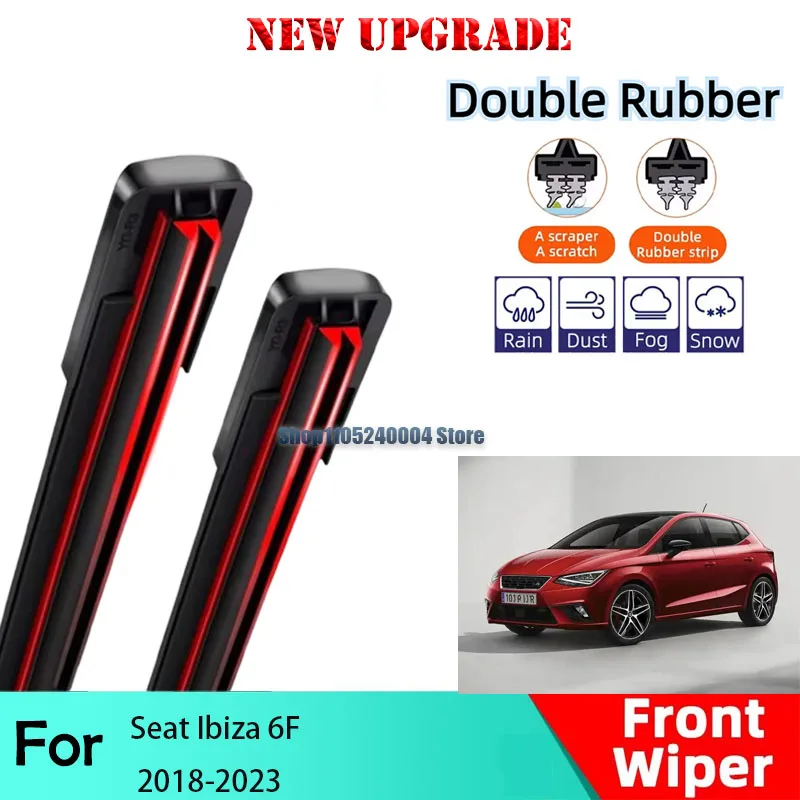 

Car Windshield Wiper Blades Suitable For Seat Ibiza 6F 2018-2023 Front And Wipers 26"+16"Automotive Parts 2020 2021