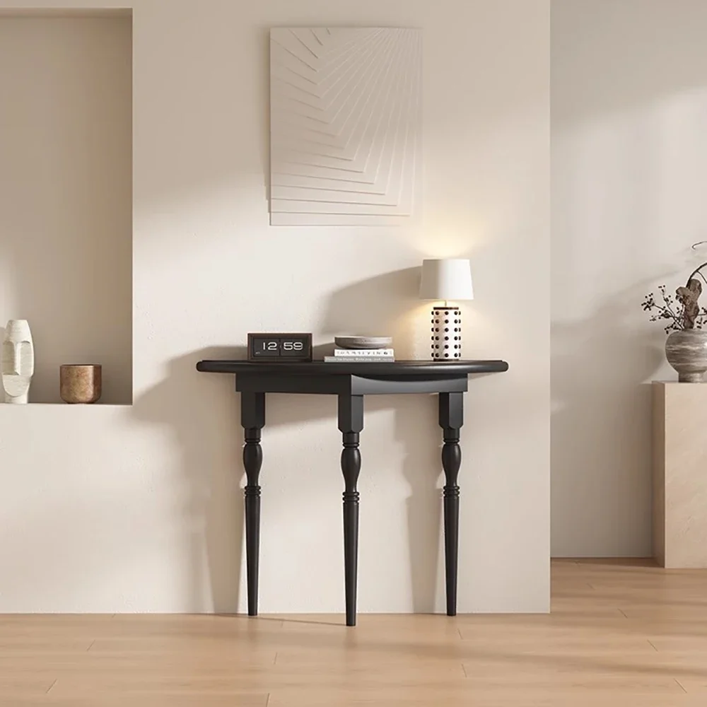 Design Luxury Hallway Table Beauty Trendy Simple Elegant Corner Table Portable Vintage Tabel Console Hallway Table Furniture