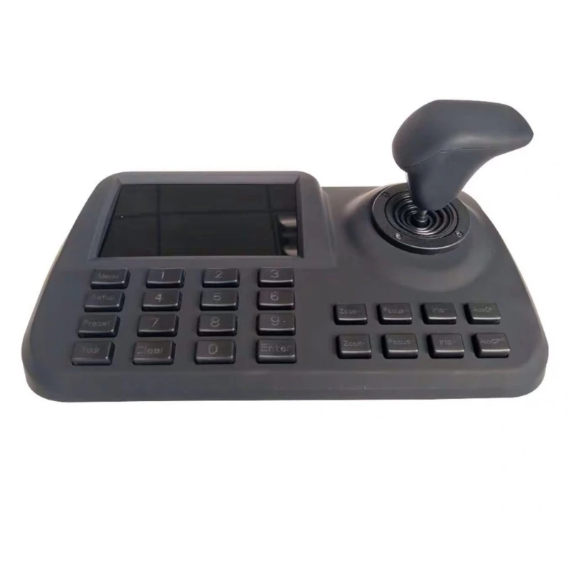  Professional 3 Line PTZ Control System with 5 Inch Screen & Responsive Joystick 3D PTZ Monitor Controller for Video