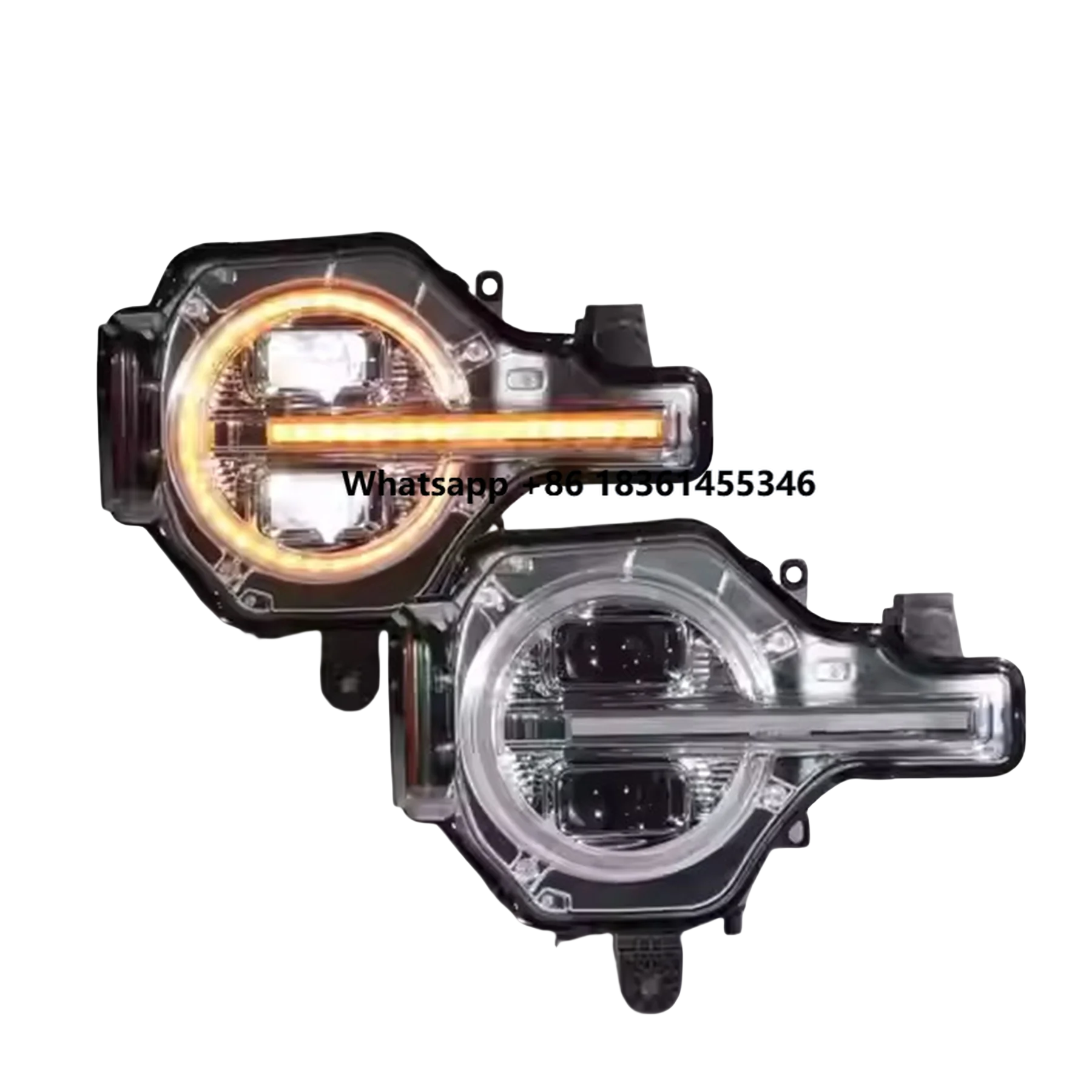 

Дневные ходовые огни 21-23 с функцией поворотников, светодиодные передние фары для автомобиля