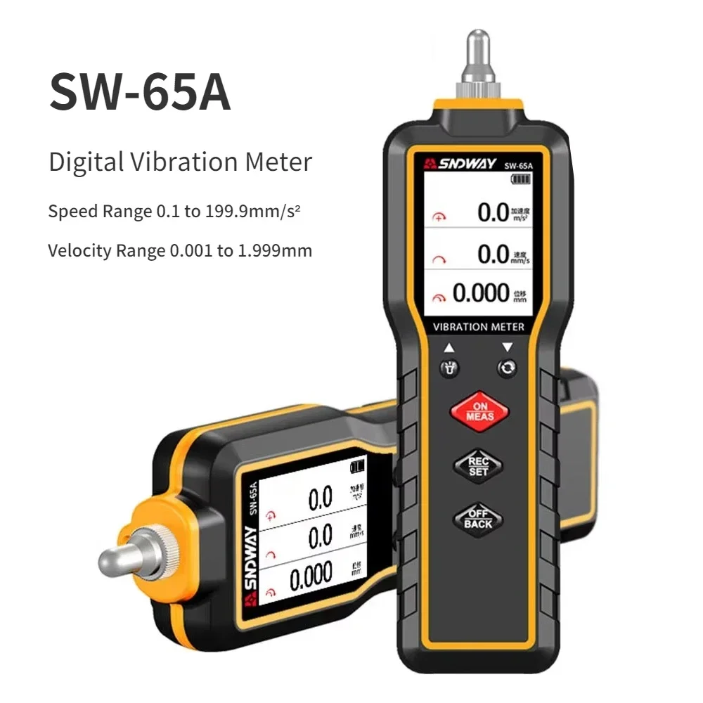 

Digital Vibration Meter 3 Channel Vibration Analyzer for Engine Generator Centrifugal Pump Motor Vibrometer SW-65A