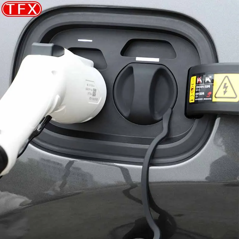 For Lixiang L7 L8 L9 Car Charging Port Waterproof Cover Silicone One-piece Protective Cover Dust Cover Modification Accessories