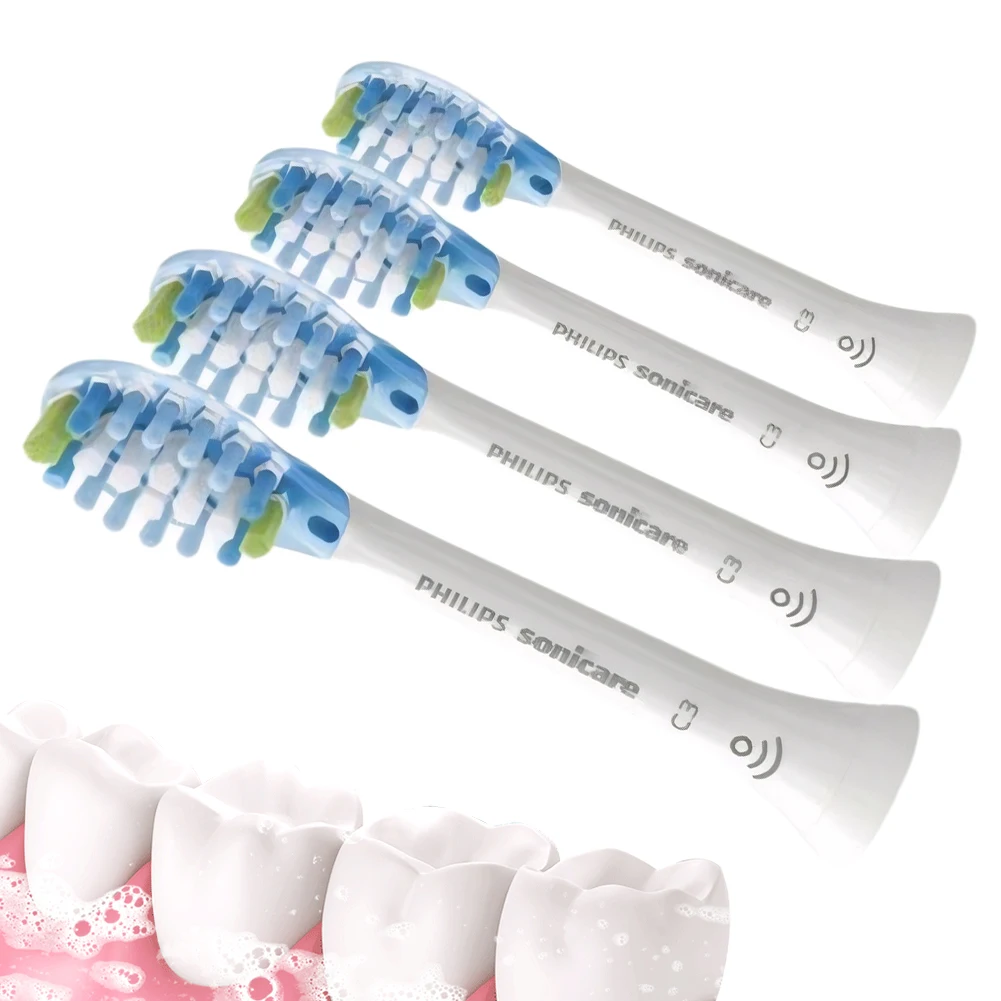 For Philips Sonicare C3 4 PCS Toothbrush Heads Replacement Toothbrush Heads Electric Toothbrush Head Plaque Defence