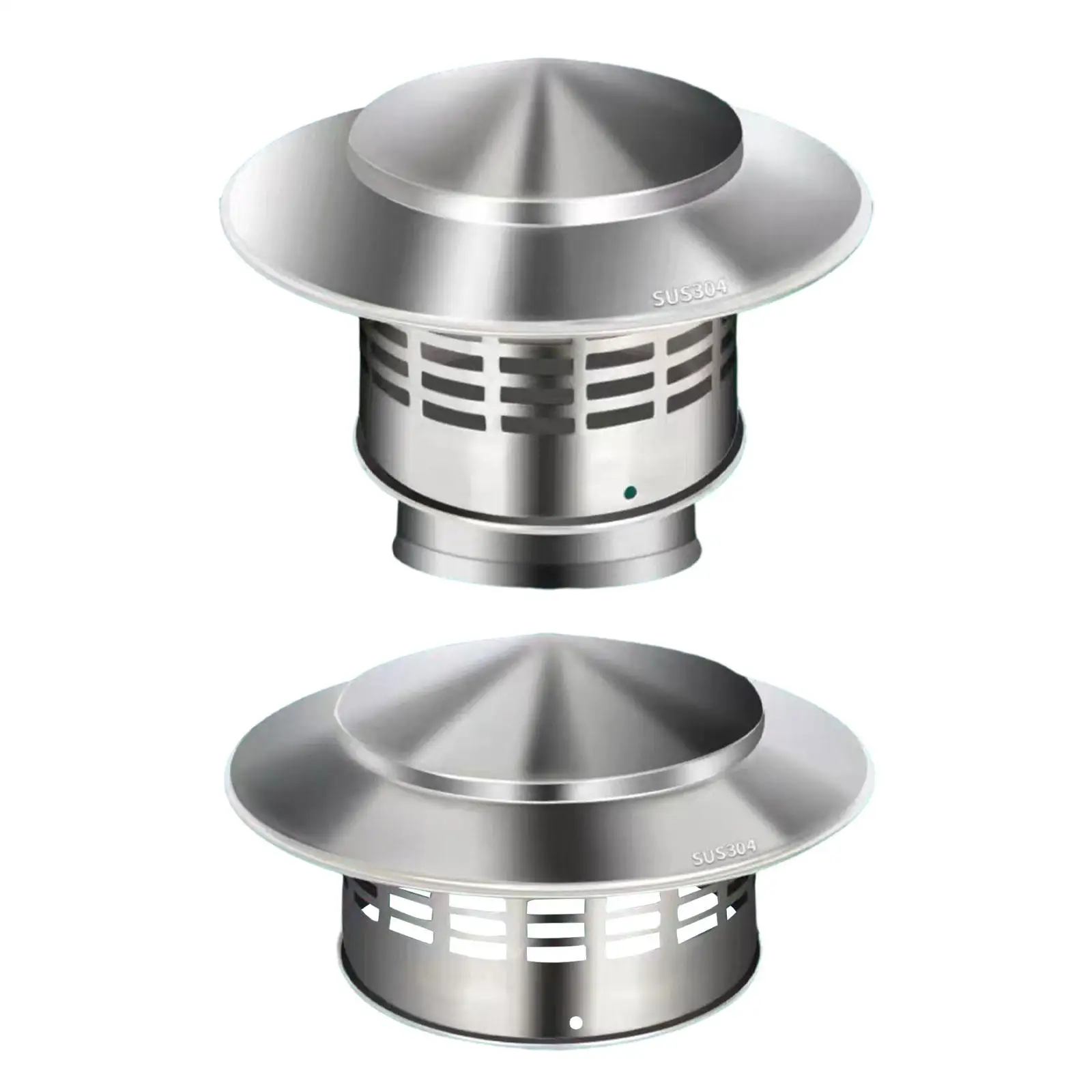 

Chimney Rain Cap Pipe Cap Snow Dust Protection Roof Vent Cap for Outdoor