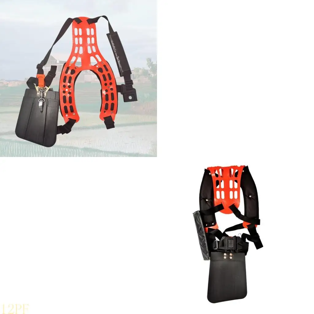 

12PF Trimmer Shoulder Strap Lawn Mower Harness Thickened Straps Garden String Trimmer