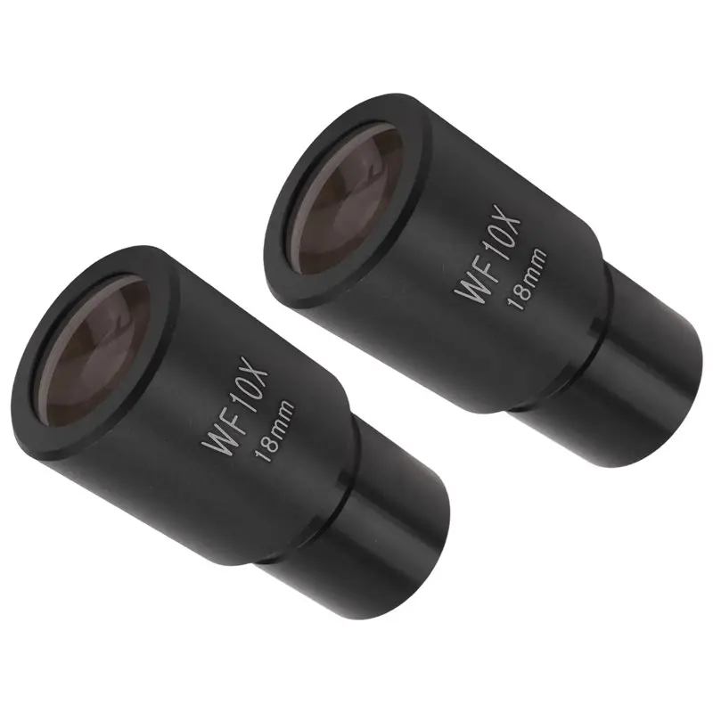 A29F-2 PCS WF10X Widefield Eyepiece Biological Microscope Optical Lens Eyepiece Wide Angle 23.2Mm Mounting Size