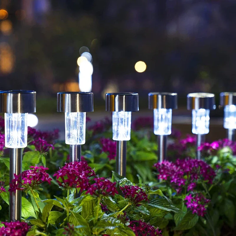 Solar Powered Waterproof Outdoor Lights, Garden Lamp, Landscape Path, Yard, Backyard, Lawn, Patio, Decorative