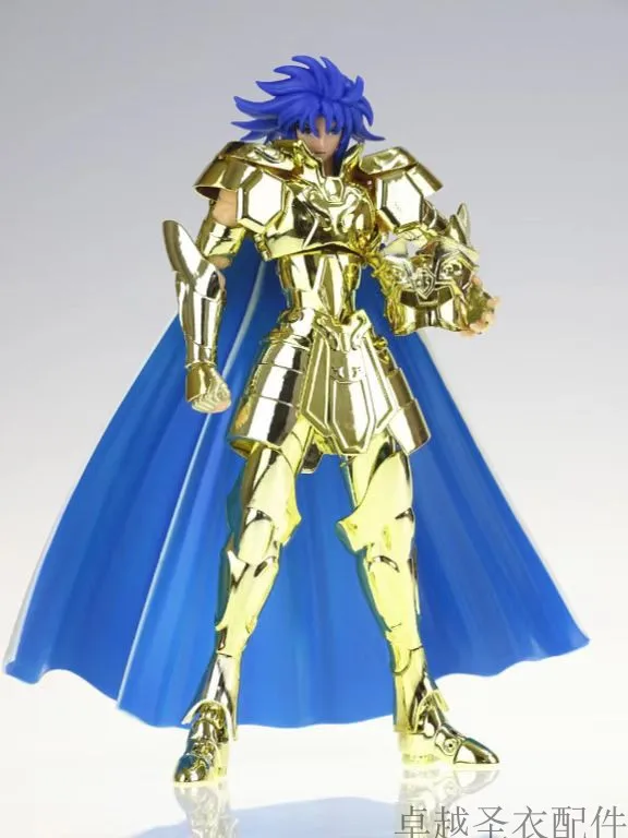 CS نموذج الجوزاء ساغا مع انفجار المجرة سانت سيا أسطورة القماش EX الذهب/24K/OCE فرسان زودياك عمل الشكل