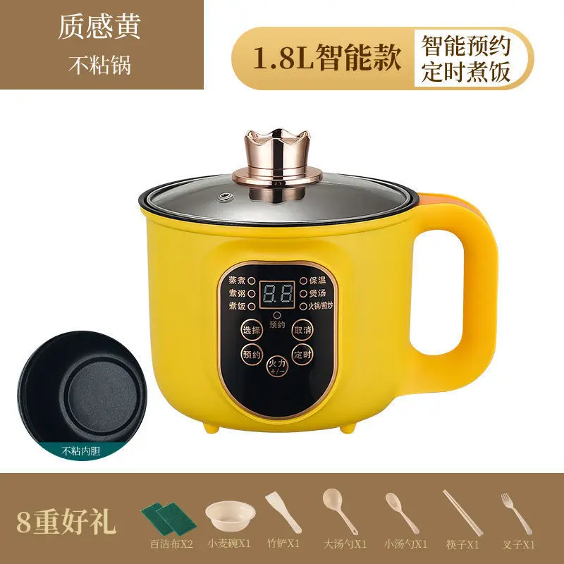 Electric Hot Pot Cooker Multicooker Hotpot Stew Heating Eggs Soup Pan Noodles  Steamer Rice Cookers Cooking Pot EU Plug