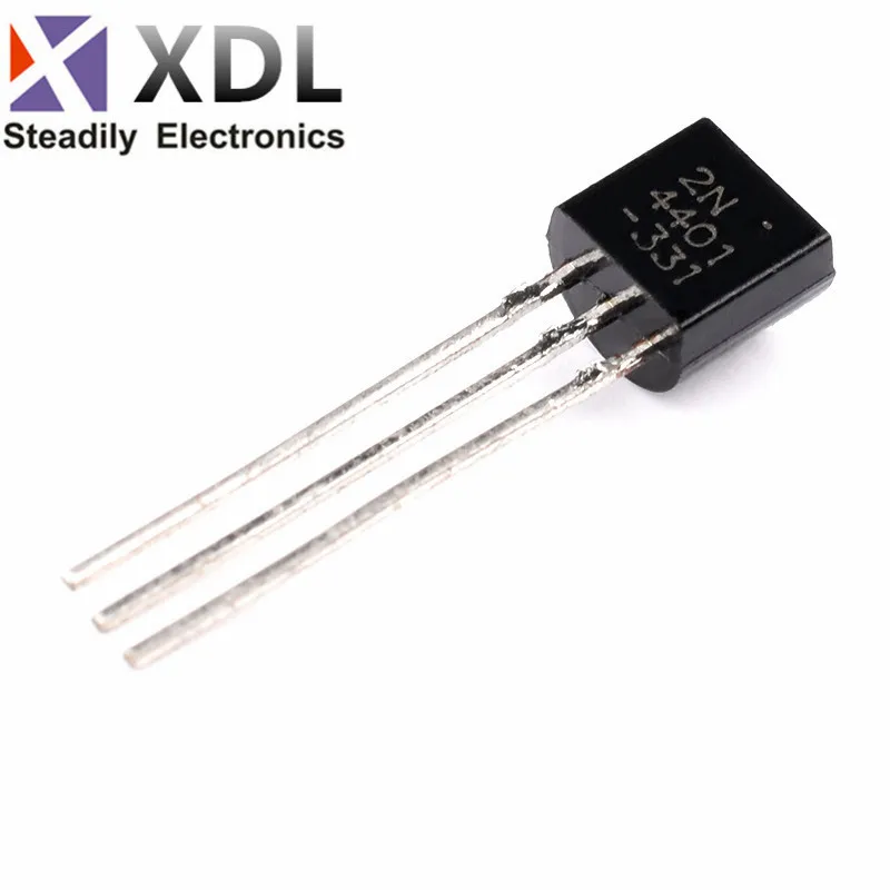 50pcs/lot 2N4401 4401 2N4403 4403 TO-92 triode Transistor In Stock