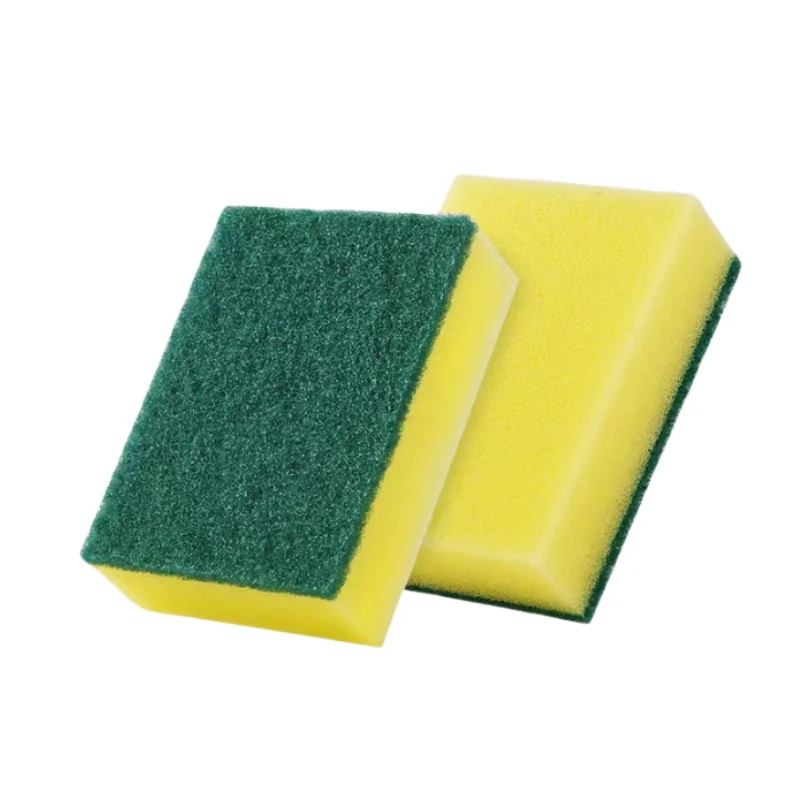 

WOTOR Kitchen Soft Absorbent Dishwashing Sponge Clean Rub Pot Rust Scouring Pad Removing Kits Household Cleaning Sponge
