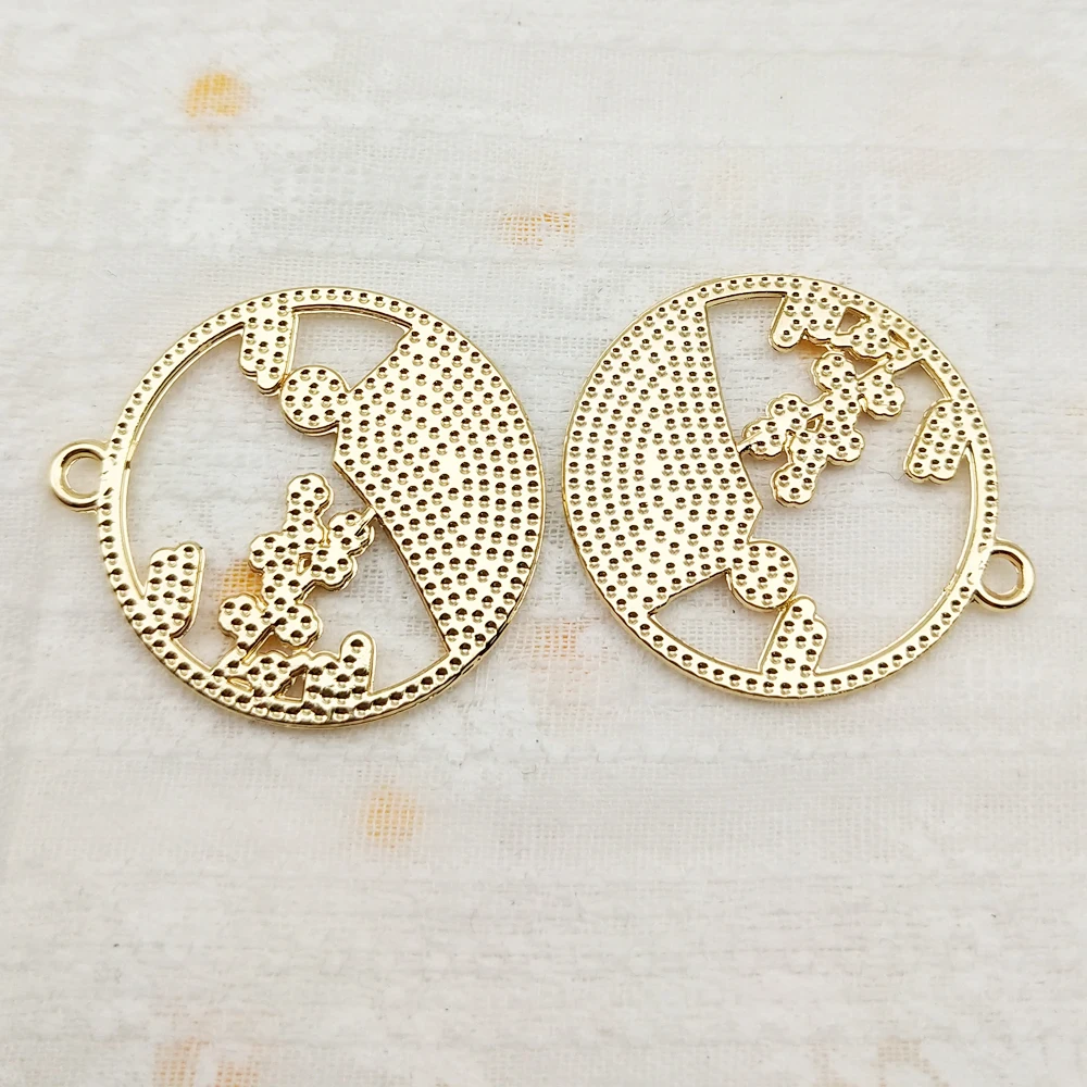 10pcs Mount Fuji Sakura Charm Jewelry Accessories Enamel Earring Phone Keychain Pendant Diy Making Alloy Metal Gold Plated