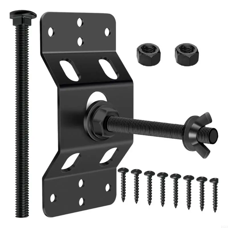 

R53D Manganese Steel Spare Tire Mount Bracket for Enclosed Trailers Wall Installation