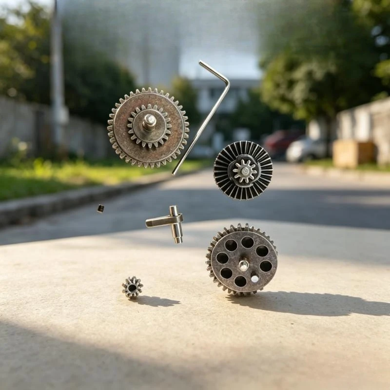 

High-Speed Metal Gear Set, Universal Gearbox Pinion Gear Replacement Parts, Soft Toy Mod Accessories