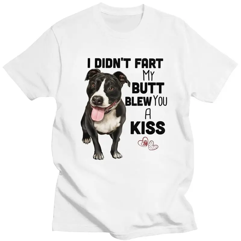 Custom Mens Pit Bull Gifts T Shirts Short-Sleeve Cotton Tshirt Classic T-shirt Leisure Tee Slim Fit Clothing