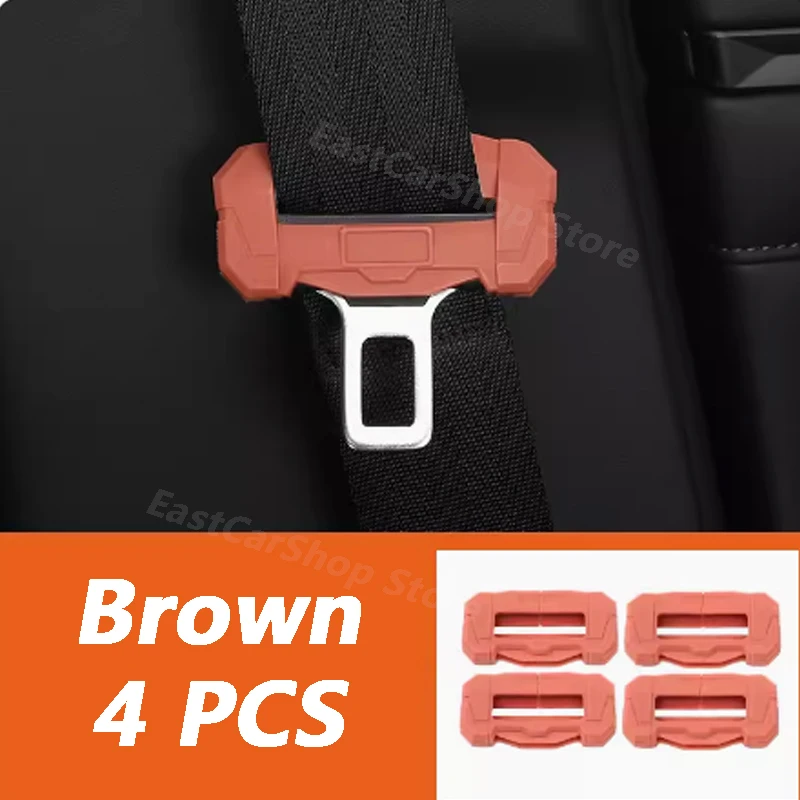 

For Great Wall GWM WEY TANK 400 2023 2024 Car Safety Belt Cover Safety Belt Anti-collision Anti-scratch Interior Accessories