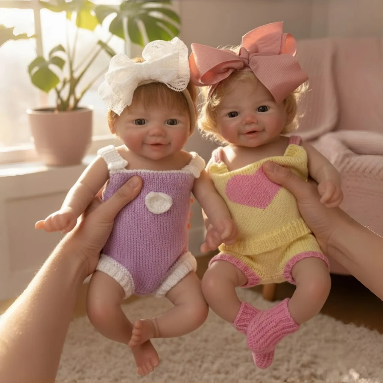 

Кукла AnjoDoll 13 дюймов, реалистичная, из мягкого силикона, Вивьен для девочек, как живая, раскрашенная, с открытым ртом, игрушка-кукла для игр, подарки