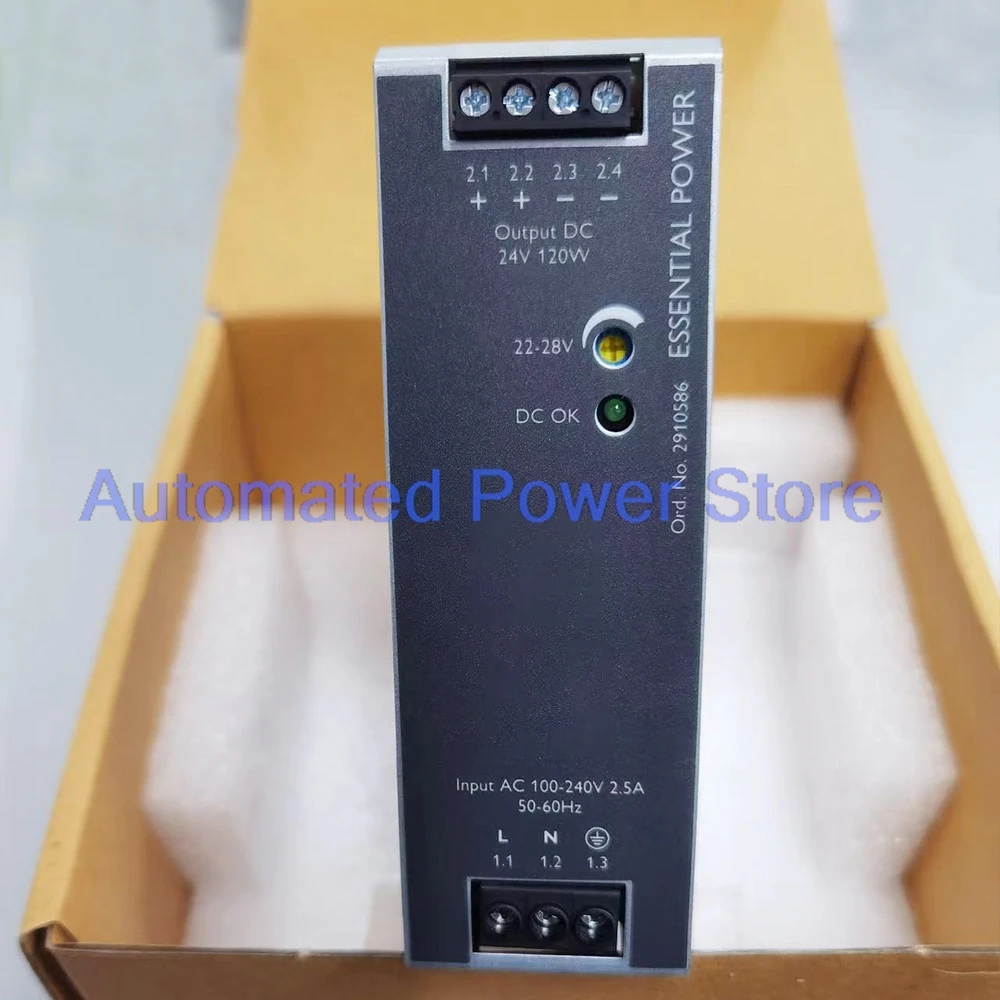 Power Supply 2910586 ESSENTIAL-PS/1AC/24DC/120W/EE 24 V DC/120 W