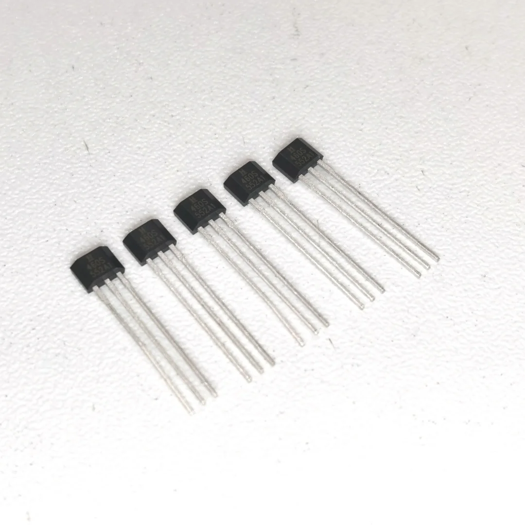 SS460S Honeywell Latching Hall Effect Sensor IC Bipolar High Sensitivity TO-92 3-Pin Digital Magnetic Position Sensor for BLDC M