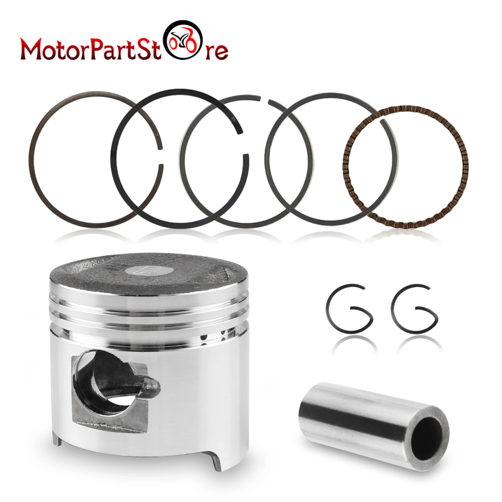 47mm Cylinder Piston Gasket Top End Rebuild Kit for Honda CRF90 XR90 XR CRF 90 90cc 4-Stroke Engine