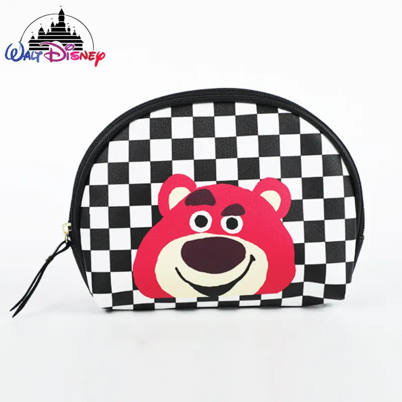 

Disney Mickey Original New Women's Makeup Bag Luxury Brand Women's Zero Wallet Cartoon Travel Storage Makeup Bag Large Capacity