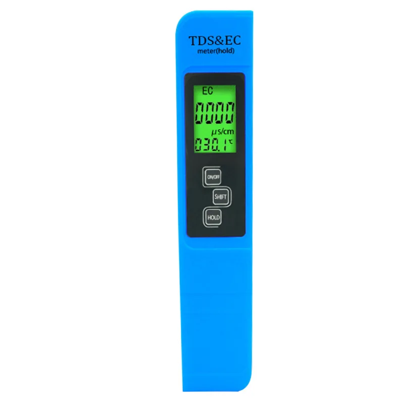 3 in 1 PH Meter Digital PH /TDS/ EC Meter Tester Thermometer Pen Water Quality Tester PH Meter Tester for Aquarium Swimming Pool