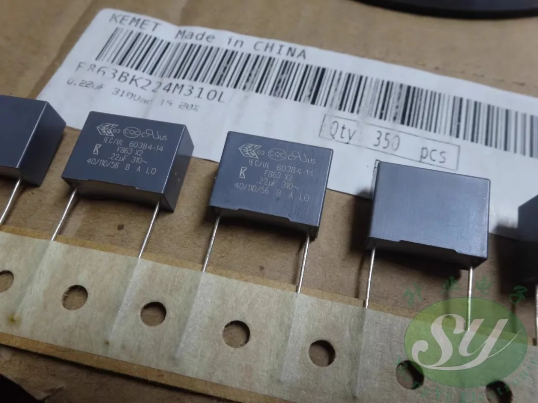 

10PCS F863BK 0.22uf/310VAC 220nf u22 224 New film capacitor 15MM