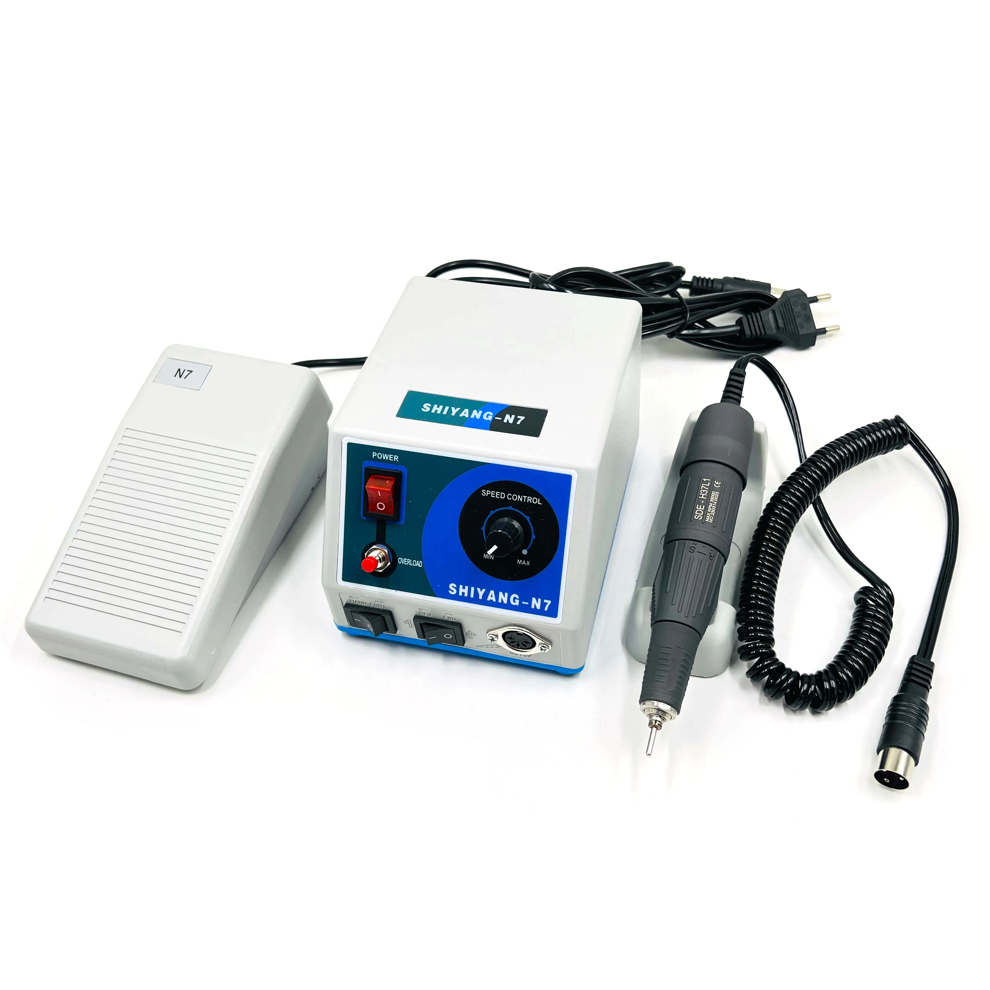 Dental LAB Micro Motor SMT Marathon Machine SHIYANG N7 + 35K RPM Handpiece H37L1 Dental Lab Equipment