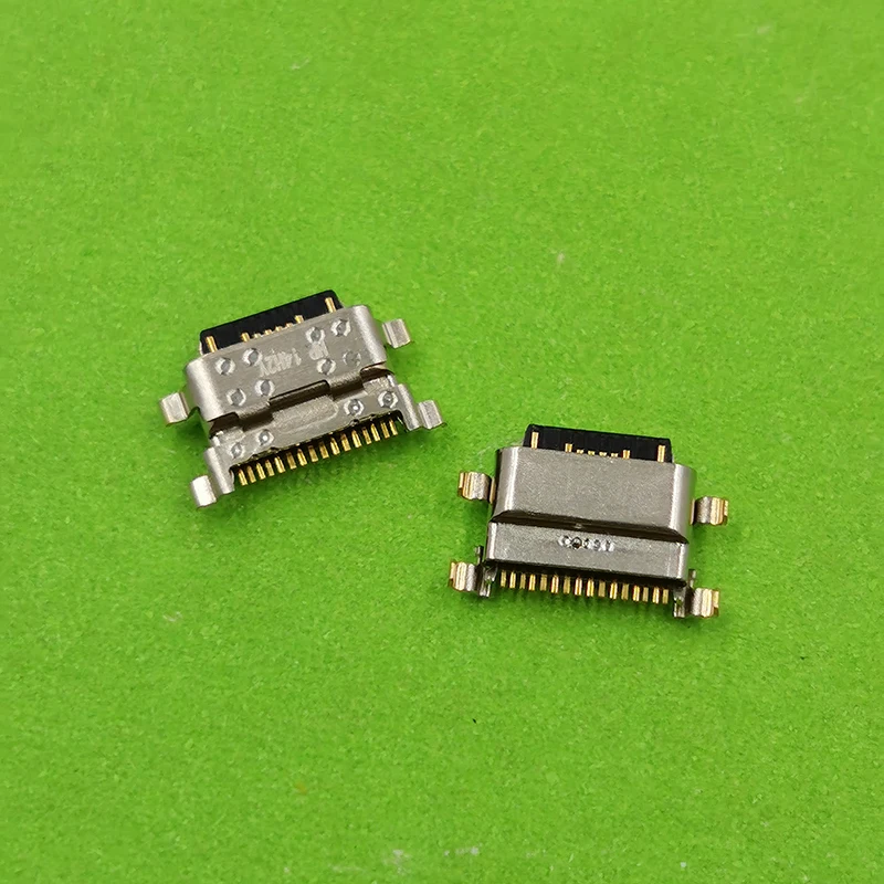 50-100pcs USB Charging Jack Connector For Xiaomi CC9E A3 Redmi K30i K30 10X Pro Pocophone X2 POCO X3 NFC Global Charger Port