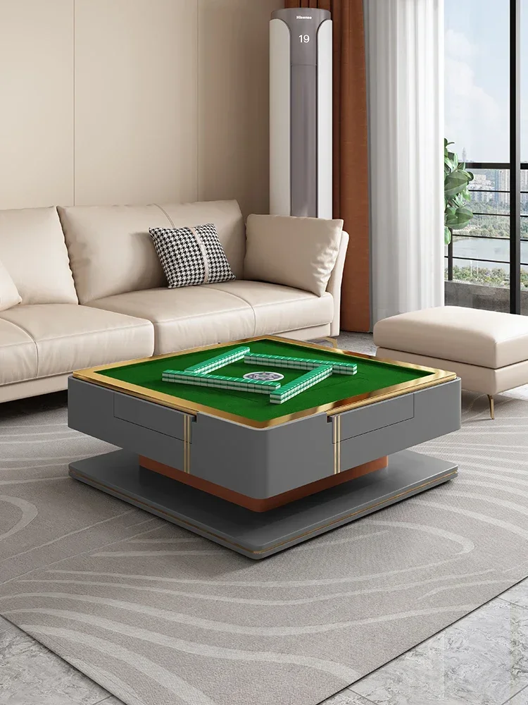 Electric Mahjong Table Coffee Table Three-Purpose All-in-One Machine Stone Plate Chess Table Mahjong Machine