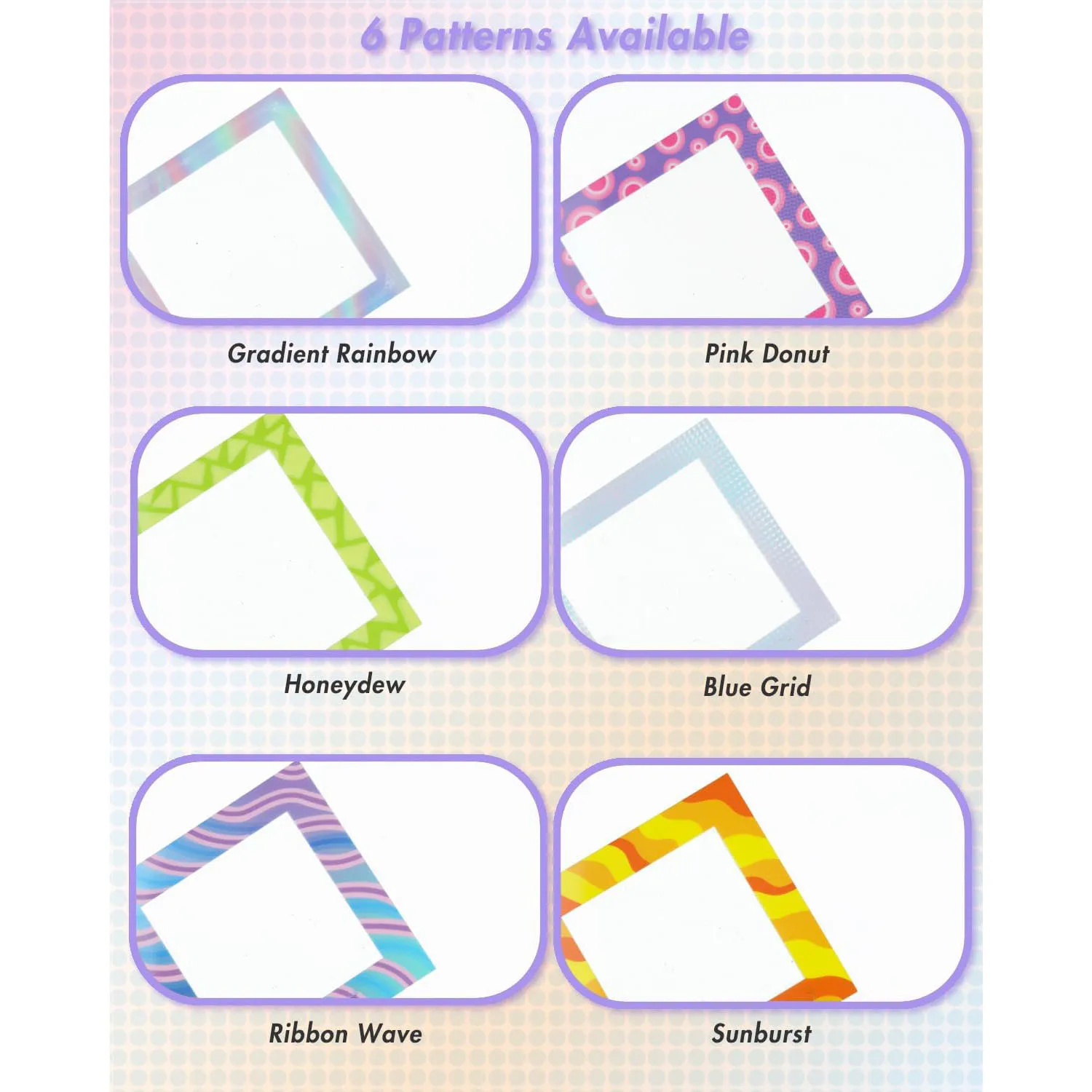 30PCS Diamond Painting Alignment Tools 10cm Reusable Release Film Protective Frame 6 Patterns Sticky Guide For DIY Crafts Kit view 5