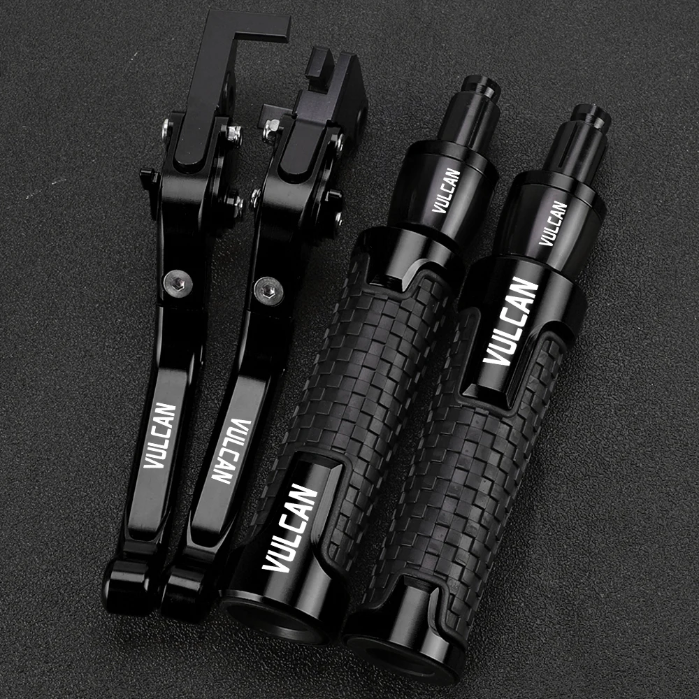 

Motorcycle Adjustable Brake Clutch Levers Handlebar Grips Ends For KAWASAKI VULCAN S650 Vulcan S 650 2020 2019 2018 2017-2015