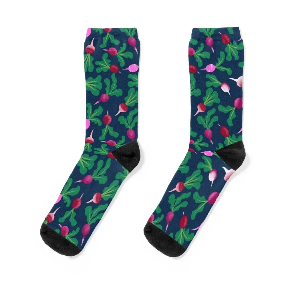 

Radish Socks hiphop Rugby Woman Socks Men's