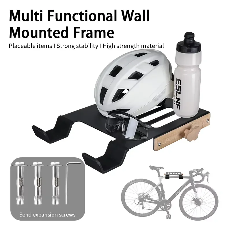 Wall Mounted Bike Rack Heavy Duty Bicycle Storage Hanger for Garage Indoor Parking Stand Display Holder Bracket for Mountain