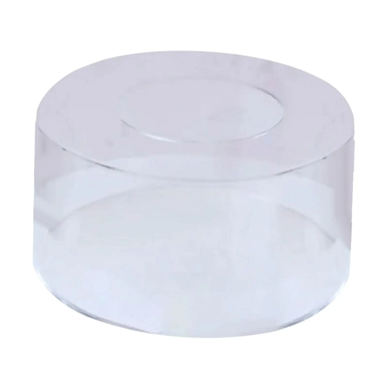 Acrylic Round Cake Tray Riser Decorative Cylinder Display Board for Birthday Party Cupcake and Wedding Decor