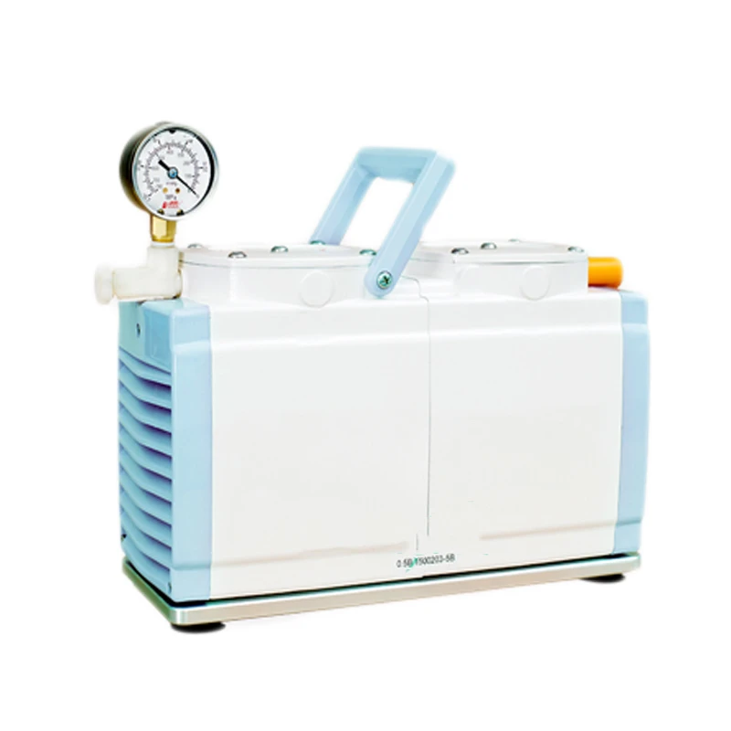 

GM-0.5B double pump negative pressure type oil-free diaphragm vacuum pump 30L/min laboratory industrial diaphragm vacuum pump