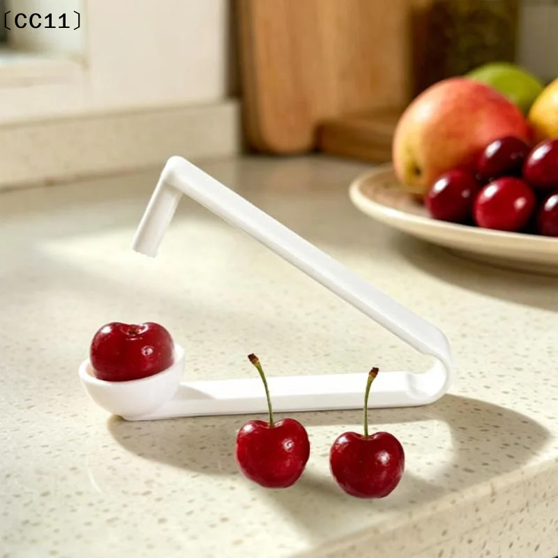 Kitchen Gadgets To 3D Print - 3Dプリント製チェリーピッター、使いやすいチェリー用果実芯抜き器と種子除去器、チェリー、オリーブなどに、キッチンガジェット[CC11]