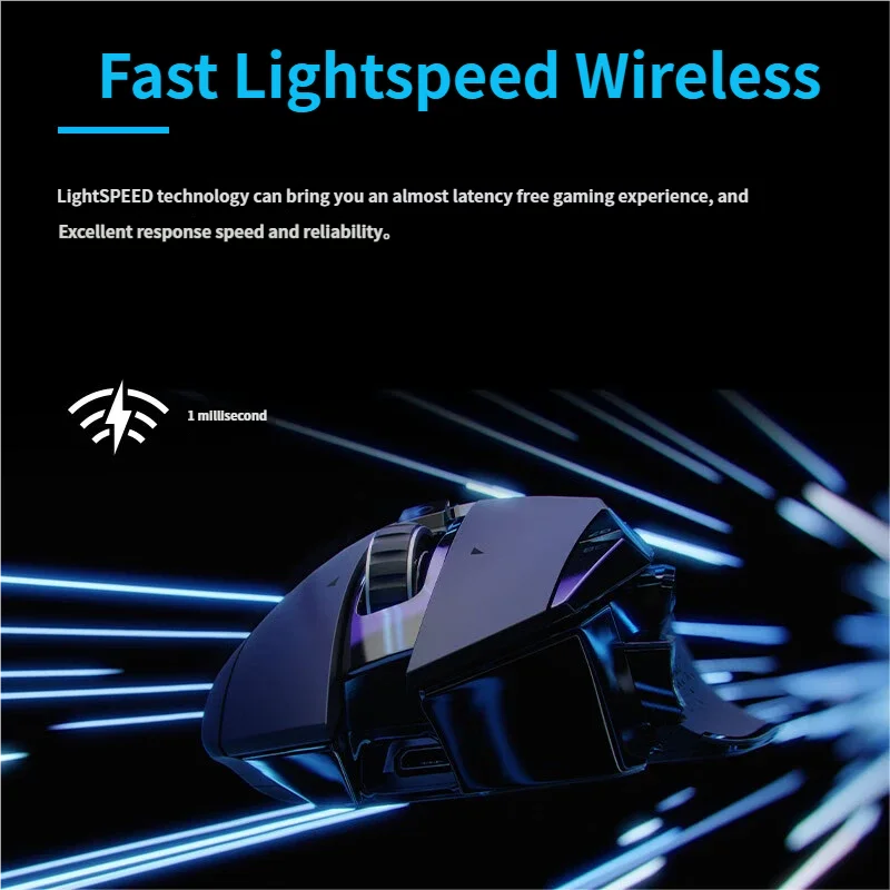 Logitech G502 LIGHTSPEED Wireless Mouse Dual Mode Speed Roller Gaming Mouse Mechanical Charging Laptop New Generation HERO 25K view 3