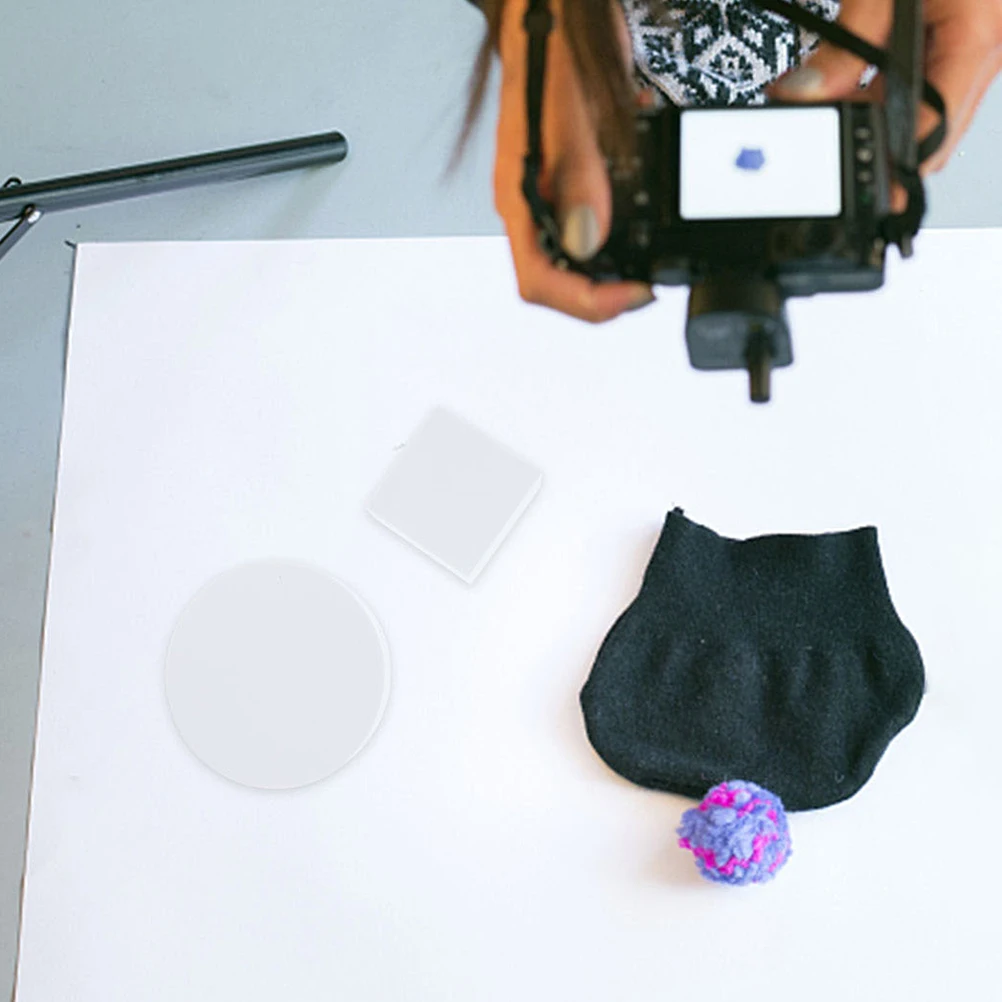 

8Pcs Longlasting Foam Cube Photo Props for Jewelry Cosmetics Photography Background Decorative Use Cube Photo Props