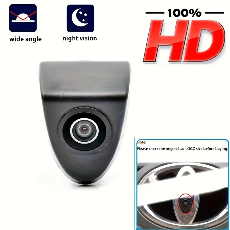 Wide-Angle Front View Camera for Parking, for Various for TOYO-TA Camry, Aurion, Avalon, Aygo X, Corolla, Auris, and Etios view 4