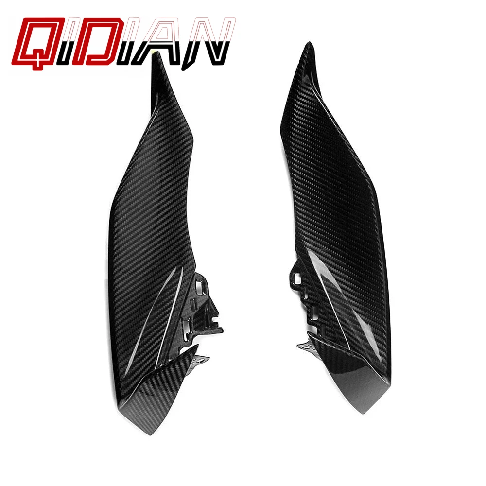 Motorcycle Compaitible With Yamaha YZF-R1 R1M 2020-2025 Carbon Fiber Dashboard Side Panels Accessories