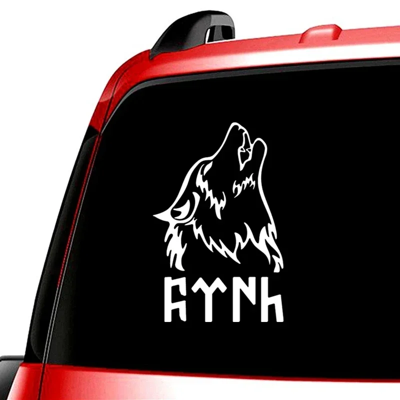 Howling Wolf and Word Great Turkey Türkiye Car Sticker Waterproof Sticker Personalized Car Decoration 20cm * 13.1cm