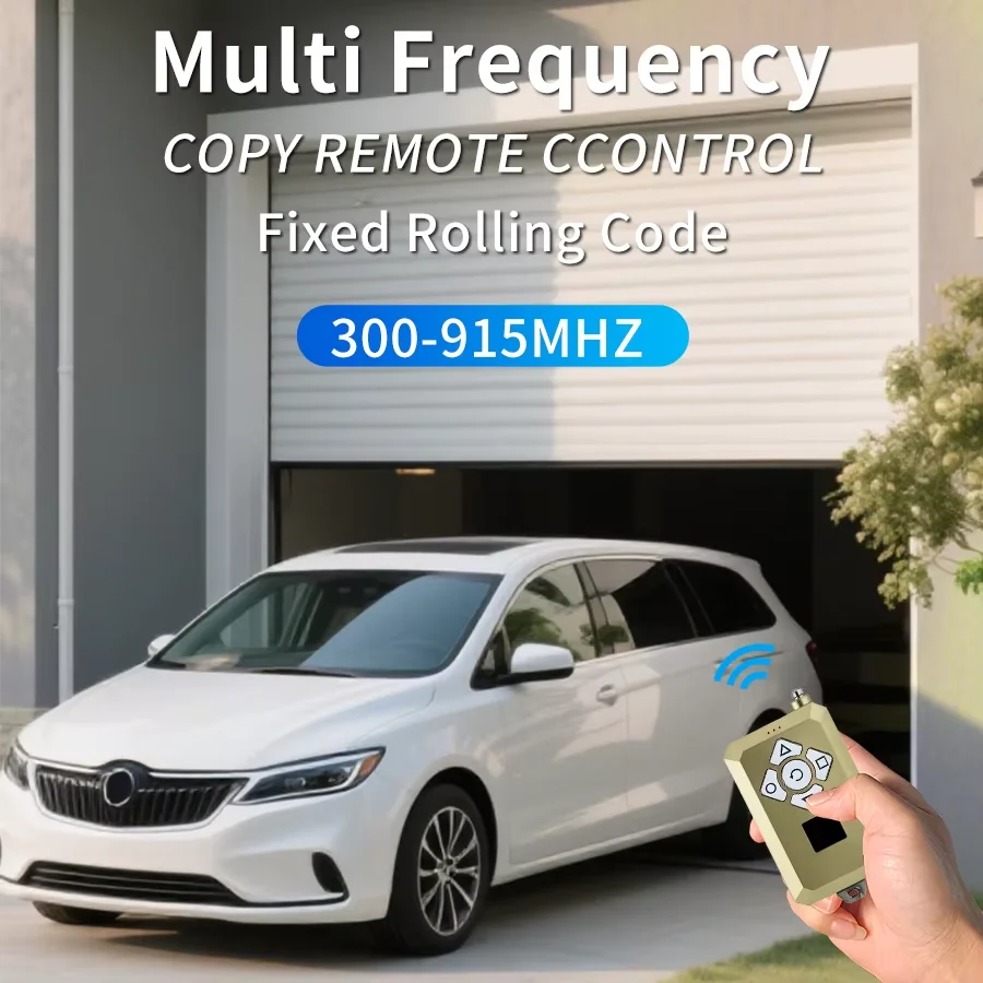 KEBIDUMEI 433Mhz 330Mhz 868Mhz Copy Remote Control 8-Channel 300~915Mhz Duplicator Garage Door Opener Clone Transmitter