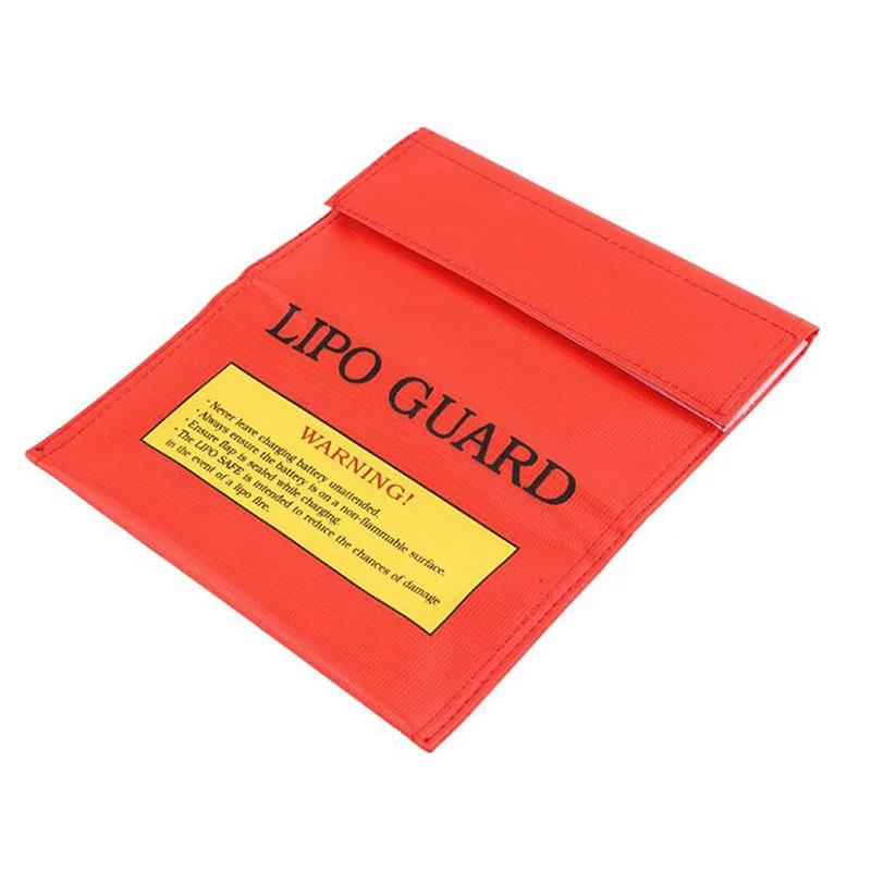 Lipo Guard แบตเตอรี่ Safe Bag ทนไฟสําหรับ Rc รถ Drone แบตเตอรี่ชาร์จขนาดใหญ่ป้องกันการระเบิดกระเป๋ากระเป๋าแบบพกพา