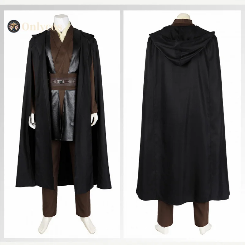 نجمة الحلقة 2 دارث فيدر تأثيري حلي هالوين الرجال الخيال موحدة معطف الدعائم مجموعة إكسسوارات الأحذية Onlycos